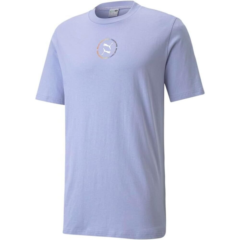 PUMA Men's Pride Tee T Shirt Top , Sweet Lavender, M, Medium - Picture 2 of 7